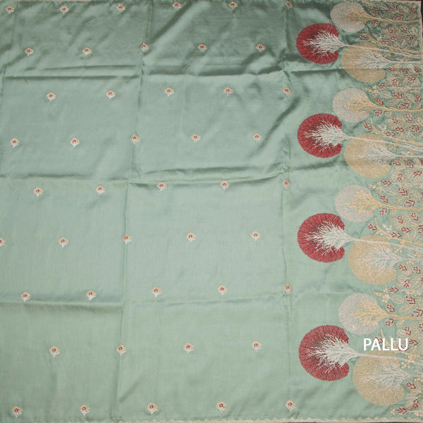 KSRTSR42377-2-Raw-Silk-Pista-Green-Zari-Worked-Saree-In-Tree-Design-pallu