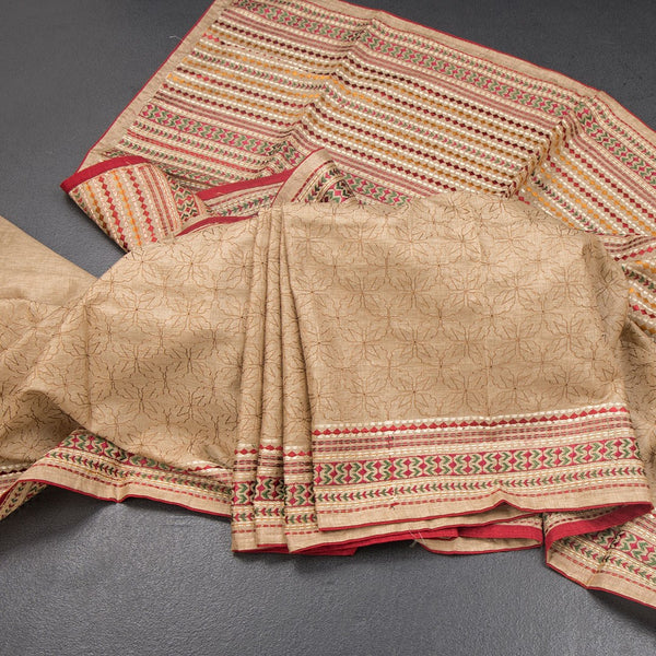 KSRTSR42387-Raw-Silk-Light-Brown-Thread-Work-Saree-02-main