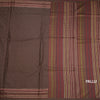 KSRTSR42389-2-Raw-Silk-Dark-Brown-Thread-Work-Saree-pallu
