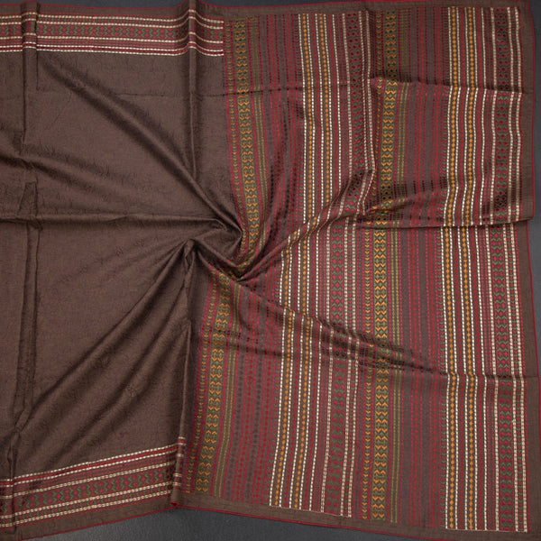 KSRTSR42389-4-Raw-Silk-Dark-Brown-Thread-Work-Saree-crush