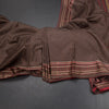 KSRTSR42389-Raw-Silk-Dark-Brown-Thread-Work-Saree-main
