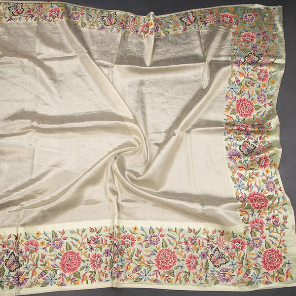 KSRTSR42390-4-Tissue-Silver-Saree-With-Floral-Thread-Border-crush