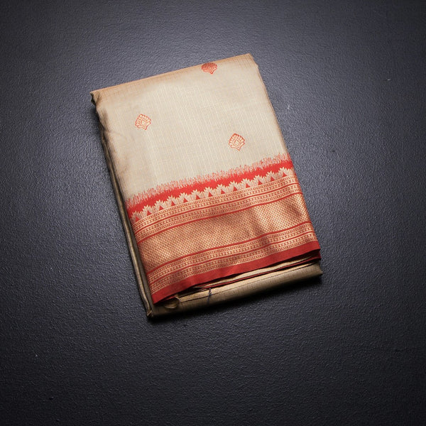 KSRTSR42445-1-Art-Silk-Gold-Zari-Worked-Saree-02-fold