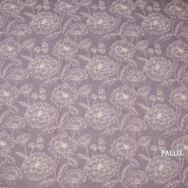 KSRTSR42466-2-Organza-Lavender-Floral-Thread-Work-Saree-pallu