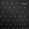 KSRTSR42468-3-Raw-Silk-Black-Floral-Zari-Worked-Saree-blouse