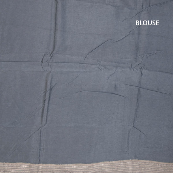 KSRTSR42488-3-Linen-Grey-Saree-With-Zari-Buttas-And-Zari-Border-blouse