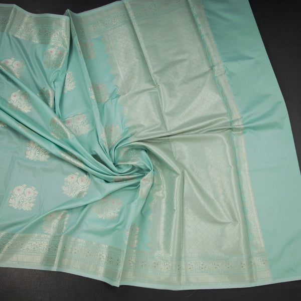 KSRTSR42497-4-Banaras-Mint-Green-Floral-Zari-Worked-Saree-crush