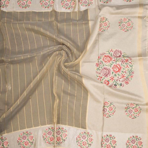KSRTSR42514-4-Tissue-Gold-Zari-Stripes-Saree-And-Floral-Border-crush