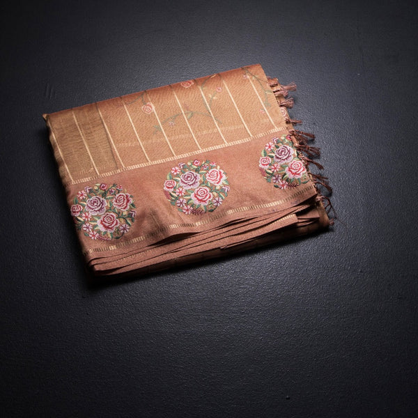 KSRTSR42516-1-Tissue-Gold-Zari-Stripes-Saree-And-Floral-Border-03-fold