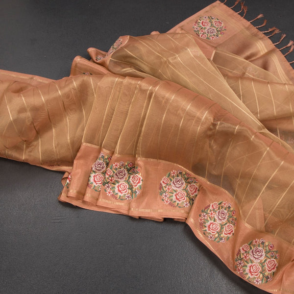 KSRTSR42516-Tissue-Gold-Zari-Stripes-Saree-And-Floral-Border-03-main
