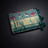 KSRTSR42522-1-Banaras-Dark-Green-Ikkat-Pattern-Saree-fold