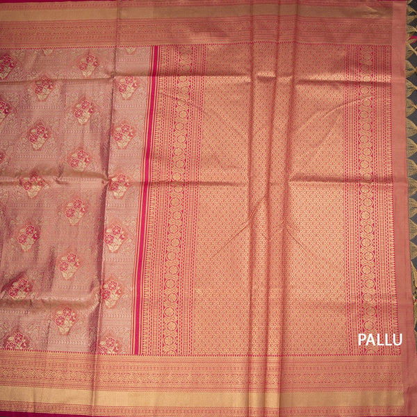 KSRTSR42524-2-Banaras-Hot-Pink-Zari-Worked-Saree-pallu
