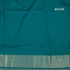 KSRTSR42529-3-Banaras-Peacock-Green-Ikkat-Pattern-Saree-blouse