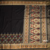 KSRTSR42533-2-Banaras-Black-Ikkat-Pattern-Saree-pallu