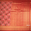 KSRTSR42534-2-Banaras-Red-Ikkat-Pattern-Saree-02-pallu