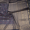 KSRTSR42536-4-Banaras-Navy-Blue-Ikkat-Pattern-Saree-04-crush
