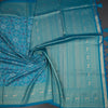 KSRTSR42537-4-Banaras-Peacock-Blue-Ikkat-Pattern-Saree-crush