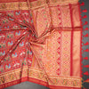KSRTSR42541-4-Banaras-Red-Ikkat-Pattern-Saree-03-crush