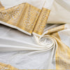 Cream Semi Silk Dhoti 04