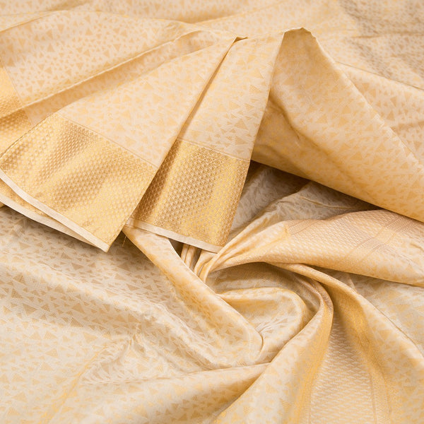 8 X 4 Sandal Semi Silk Dhoti 04