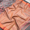 Half And Half Kalamkari Inspired Silk Saree 02