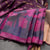 Half And Half Silk With Senic Border