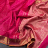 Pink Silk Saree With Small Zari Buttas and Yazhi Zari Border - Kumaran Silks