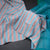 Multi Colour Borderless Soft Silk Saree With Stripes Design On The Body