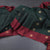 Bottle Green Soft Silk Saree With Floral Buttas And Maroon Border