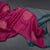 Dark Pink Borderless Soft Silk Saree With Contrast Pallu