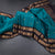 Peacok Blue Soft Silk Saree With Small Buttas And Rettapet Border