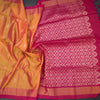 Shot Colour Soft Silk Saree With Floral Buttas And Zari Border