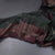 Bottle Green Soft Silk Saree With Floral Buttas And Brown Border