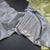 Grey Brocade Silk Saree In Silver Zari And Zari Border