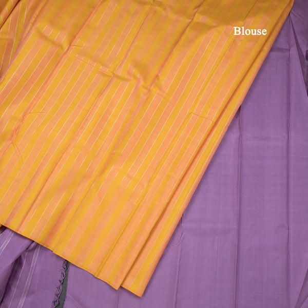 Multi Colour Borderless Soft Silk Saree With Stripes Design On The Body 02