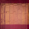Shot Colour Tissue Silk Saree With Multi Design On The Body And Pink Zari Border