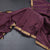 Semi Silk Purple Checked Silk Saree And Zari Border