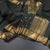 Bottle Green Checked Silk Saree With Peacock And Chakra Buttas And Zari Border