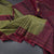 Olive Green Silk Saree With Zari Buttas And Zari Checked border