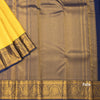 KSSMLSR42077-3-Yellow-Brocade-Silk-Saree-And-Navy-Blue-Zari-Border-pallu