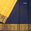 KSSMLSR42077-4-Yellow-Brocade-Silk-Saree-And-Navy-Blue-Zari-Border-blouse