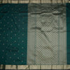 KSSMLSR42085-2-Semi-Silk-Dark-Green-Saree-With-Zari-Buttas-full-veiw