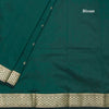 KSSMLSR42085-4-Semi-Silk-Dark-Green-Saree-With-Zari-Buttas-blouse