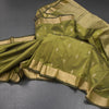 KSSMLSR42087-Semi-Silk-Olive-Green-Saree-With-Zari-Buttas-main