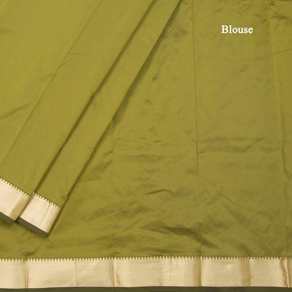 KSSMLSR42094-4-Semi-Silk-Olive-Green-Plain-Saree-And-Zari-Border-02-blouse