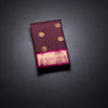 KSSMLSR42230-1-Maroon-Silk-Saree-With-Chakra-Buttas-And-Gold-Zari-Border-fold