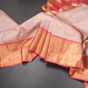KSSMLSR42232-Peach-Silk-Saree-With-Leaf-Design-And-Gold-Zari-Border-main