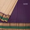 KSSMLSR42237-4-Multi-Colour-Checked-Silk-Saree-And-Zari-With-Thread-Temple-Border-03-blouse