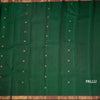 KSSMLSR42347-2-Dark-Green-Silk-Saree-With-Peacock-And-Chakra-Buttas-And-Zari-Border-pallu