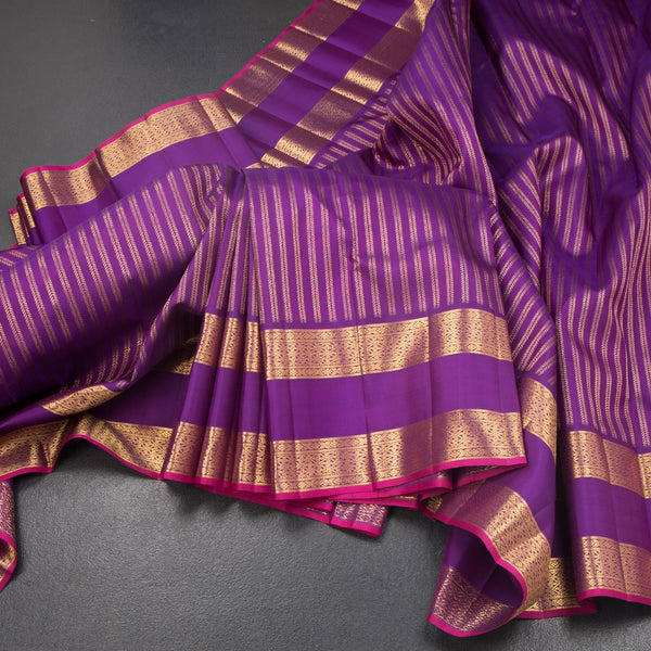KSSMLSR42348-Purple-Zari-Stripes-Silk-Saree-And-Rettapet-Border-main